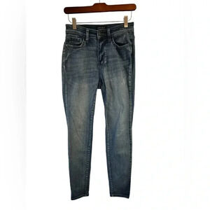 Judy Blue High Rise Heavy Handsand Skinny Fit Jeans JB82190LT Sz 1/25